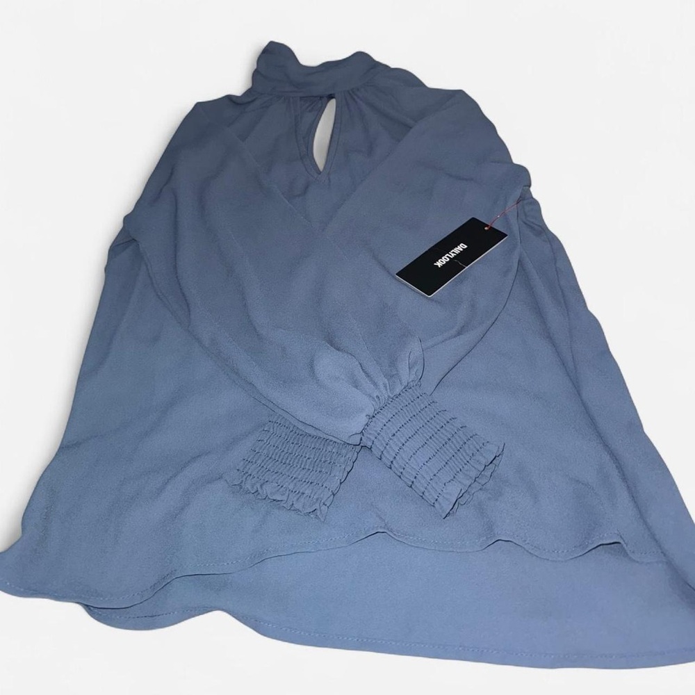 Veronica M Soft Blue Top